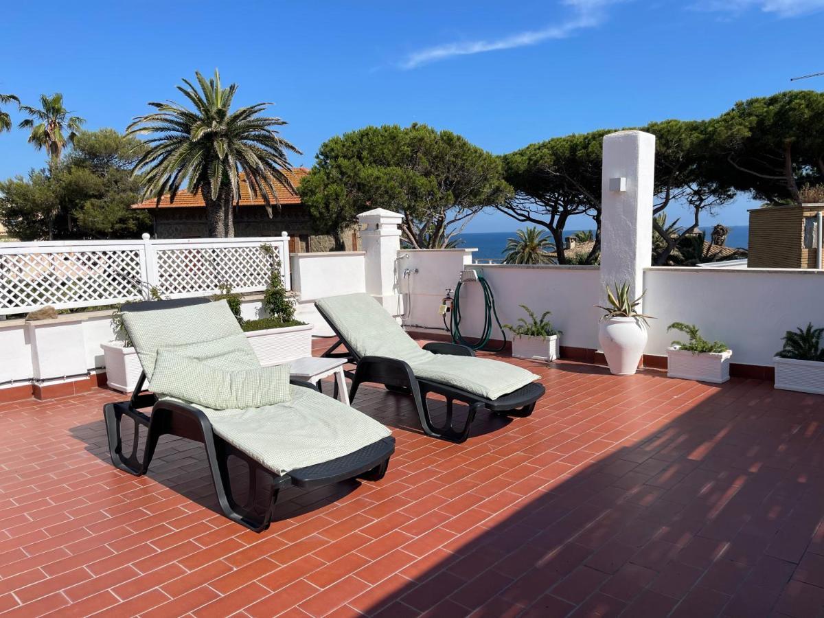 La Terrazza Sul Mare Villa Santa Marinella Buitenkant foto